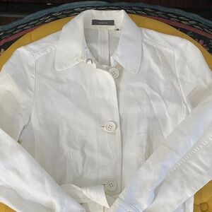 Liz Claiborne White Trench Coat